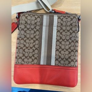 Coach crossover body purse